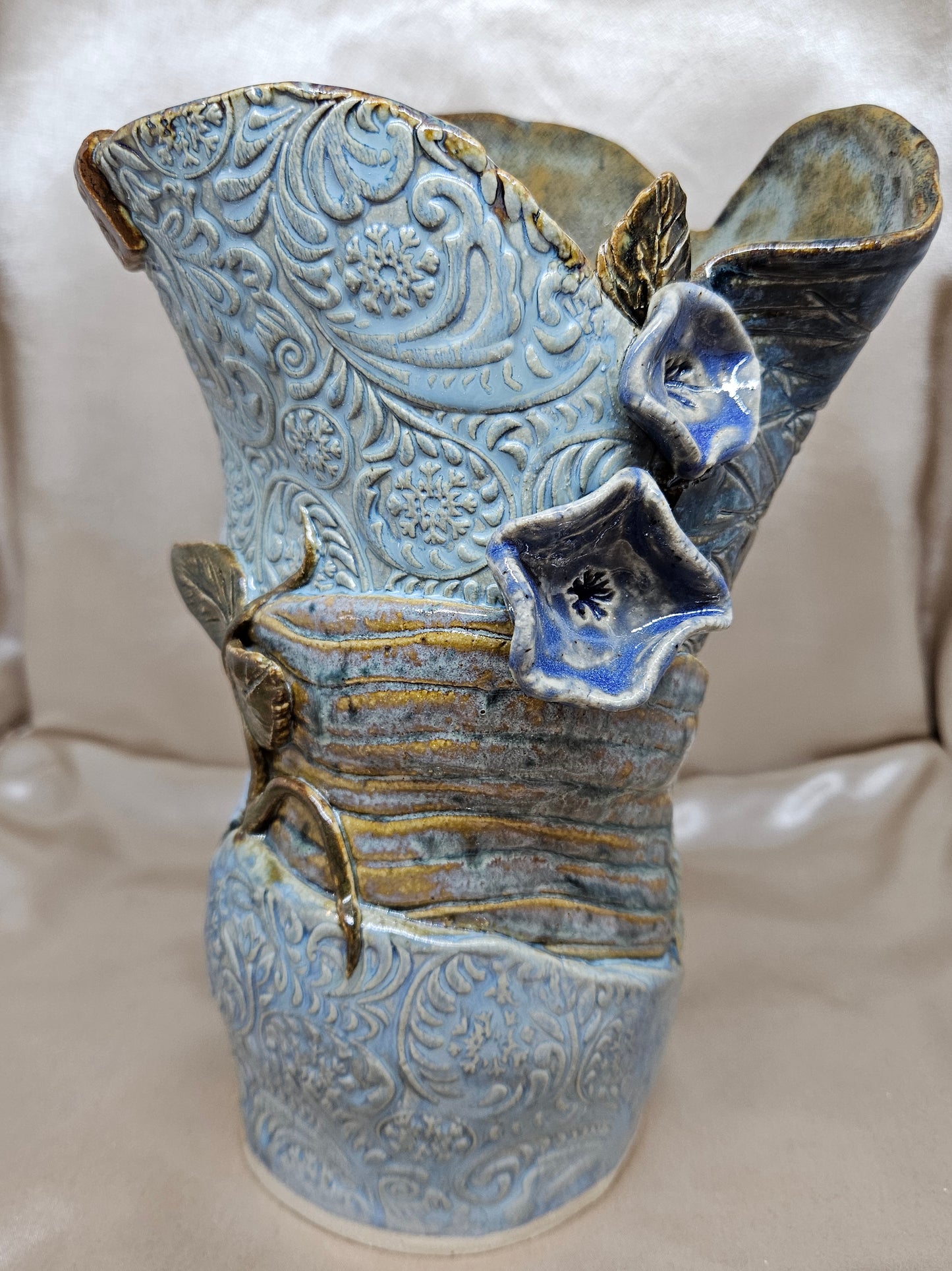 Large Patchwork Vase