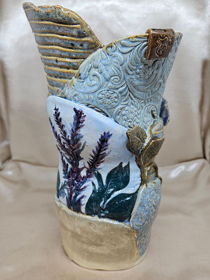 Large Patchwork Vase