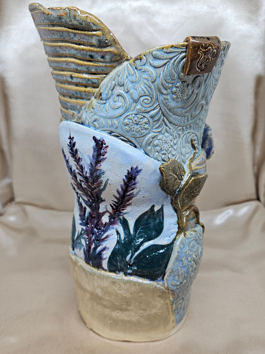 Large Patchwork Vase