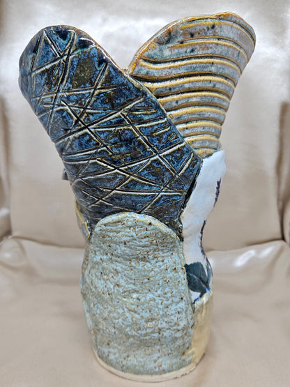 Large Patchwork Vase