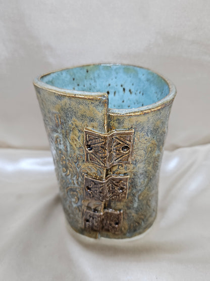 Leather Bound Vase